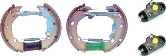 Brembo K 23 042 - Jeu de mâchoires de frein cwaw.fr