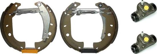 Brembo K23025 - Jeu de mâchoires de frein cwaw.fr