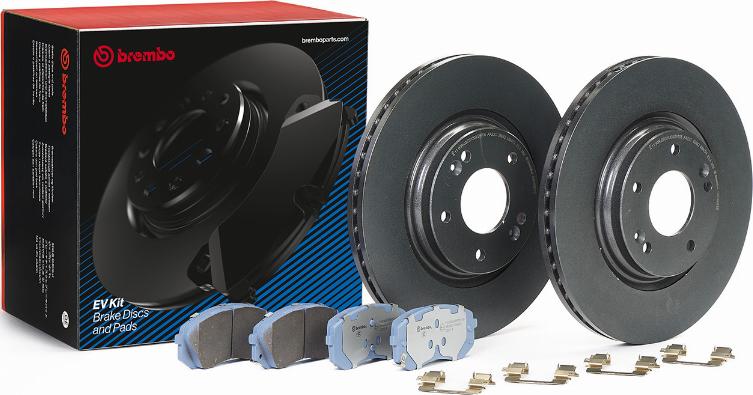 Brembo KT 08 014 - Kit de freins, frein à disques cwaw.fr