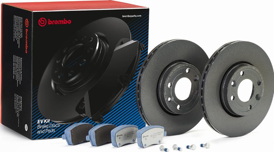 Brembo KT 08 031 - Kit de freins, frein à disques cwaw.fr