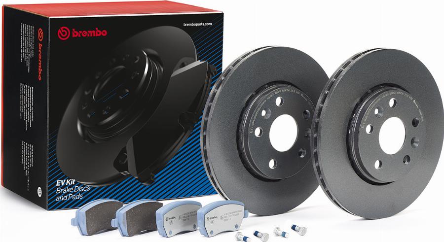 Brembo KT 08 032 - Kit de freins, frein à disques cwaw.fr