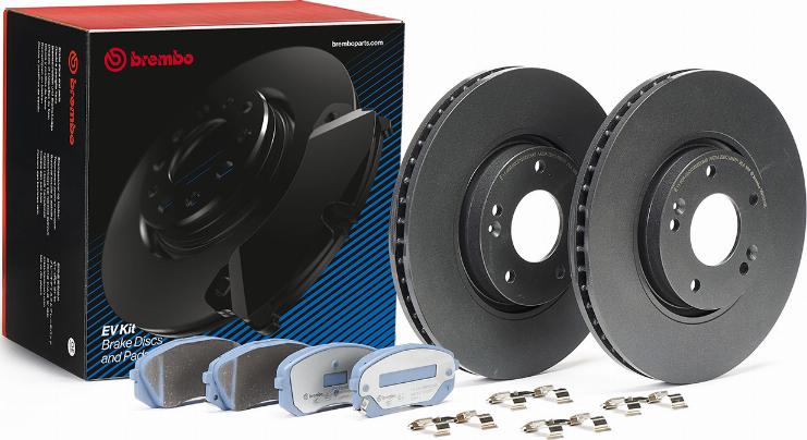 Brembo KT 08 029 - Kit de freins, frein à disques cwaw.fr