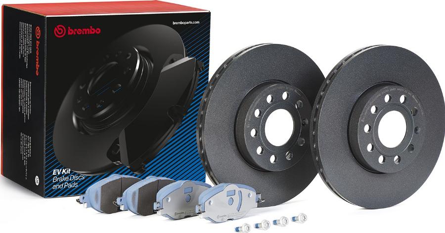 Brembo KT 08 024 - Kit de freins, frein à disques cwaw.fr