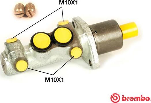 Brembo M 61 065 - Maître-cylindre de frein cwaw.fr