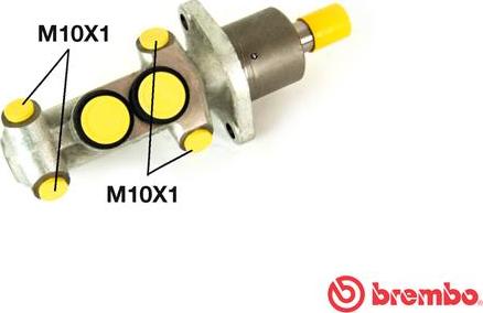 Brembo M 61 015 - Maître-cylindre de frein cwaw.fr