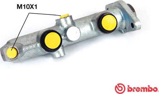 Brembo M 61 107 - Maître-cylindre de frein cwaw.fr