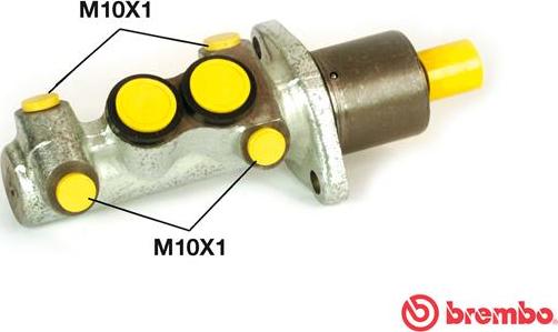 Brembo M 61 110 - Maître-cylindre de frein cwaw.fr