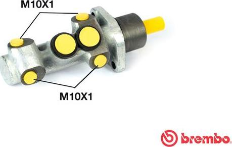 Brembo M 68 044 - Maître-cylindre de frein cwaw.fr