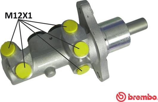 Brembo M 06 017 - Maître-cylindre de frein cwaw.fr