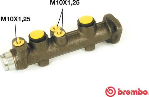 Brembo M 85 023 - Maître-cylindre de frein cwaw.fr