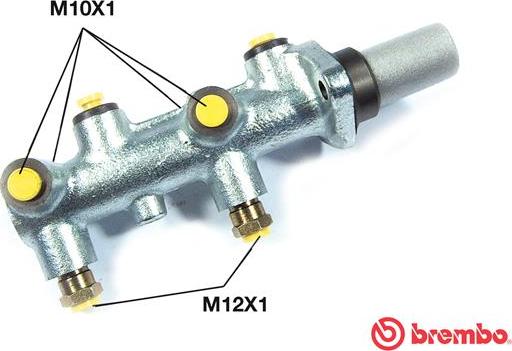 Brembo M 85 074 - Maître-cylindre de frein cwaw.fr