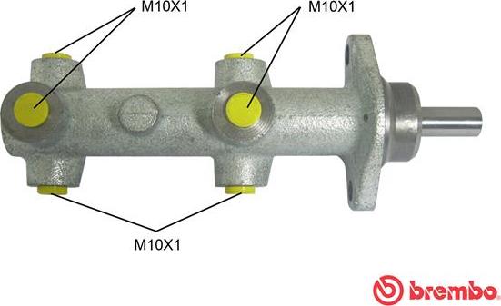 Brembo M 85 070 - Maître-cylindre de frein cwaw.fr