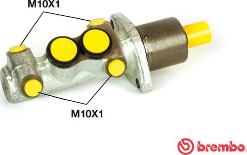 Brembo M 85 073 - Maître-cylindre de frein cwaw.fr