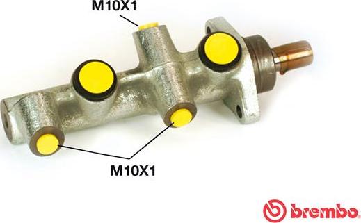 Brembo M 86 002 - Maître-cylindre de frein cwaw.fr