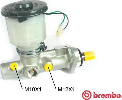 Brembo M 28 014 - Maître-cylindre de frein cwaw.fr