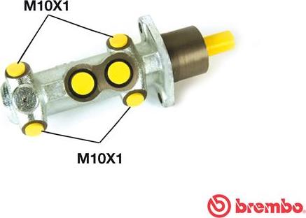 Brembo M 23 004 - Maître-cylindre de frein cwaw.fr