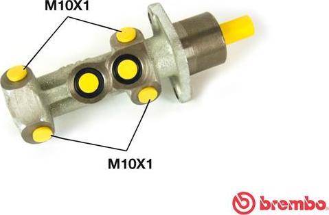 Brembo M 23 008 - Maître-cylindre de frein cwaw.fr