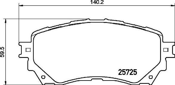 Brembo P 49 048 - Kit de plaquettes de frein, frein à disque cwaw.fr