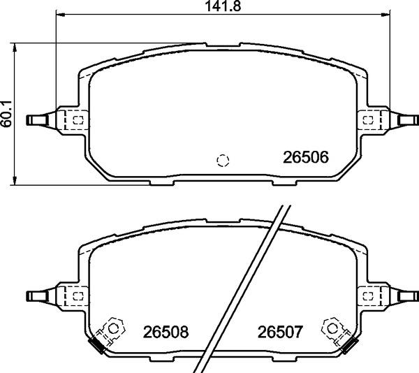 Brembo P 49 067 - Kit de plaquettes de frein, frein à disque cwaw.fr