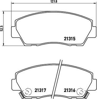 Brembo P 49 014 - Kit de plaquettes de frein, frein à disque cwaw.fr