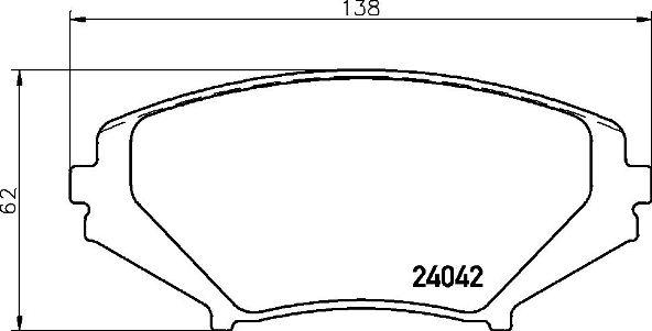 Brembo P 49 034 - Kit de plaquettes de frein, frein à disque cwaw.fr