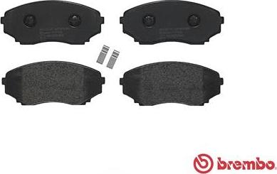 Brembo P 49 028 - Kit de plaquettes de frein, frein à disque cwaw.fr