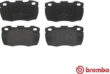 Brembo P 44 015 - Kit de plaquettes de frein, frein à disque cwaw.fr