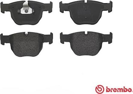 Brembo P 44 012 - Kit de plaquettes de frein, frein à disque cwaw.fr