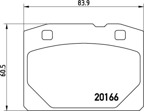 Brembo P 41 001 - Kit de plaquettes de frein, frein à disque cwaw.fr