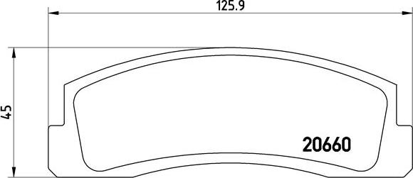 Brembo P 41 002 - Kit de plaquettes de frein, frein à disque cwaw.fr