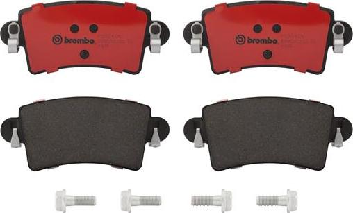 Brembo P59040N - Kit de plaquettes de frein, frein à disque cwaw.fr