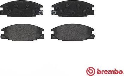 Brembo P 59 015 - Kit de plaquettes de frein, frein à disque cwaw.fr