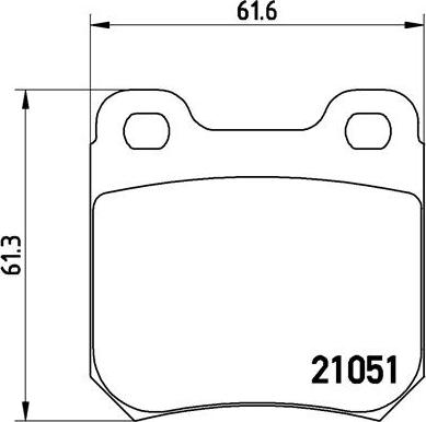 Brembo P 59 010 - Kit de plaquettes de frein, frein à disque cwaw.fr