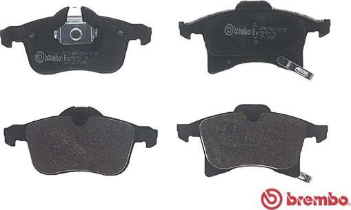 Brembo P 59 089 - Kit de plaquettes de frein, frein à disque cwaw.fr