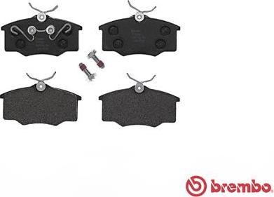 Brembo P 59 034 - Kit de plaquettes de frein, frein à disque cwaw.fr