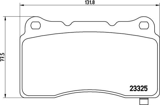 Brembo P 59 079 - Kit de plaquettes de frein, frein à disque cwaw.fr