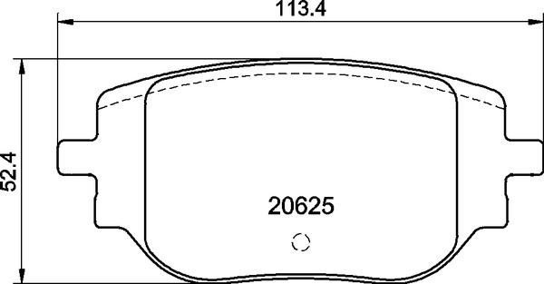 Brembo P 59 102 - Kit de plaquettes de frein, frein à disque cwaw.fr