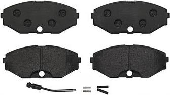 Brembo P 56 052 - Kit de plaquettes de frein, frein à disque cwaw.fr