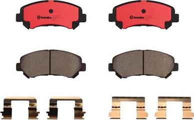 Brembo P56062N - Kit de plaquettes de frein, frein à disque cwaw.fr