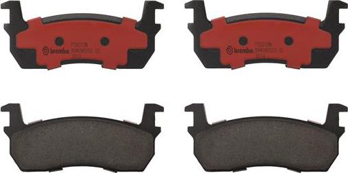 Brembo P56013N - Kit de plaquettes de frein, frein à disque cwaw.fr