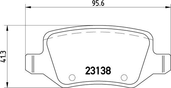 Brembo P 50 090 - Kit de plaquettes de frein, frein à disque cwaw.fr