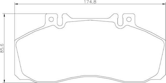 Brembo P 50 065 - Kit de plaquettes de frein, frein à disque cwaw.fr