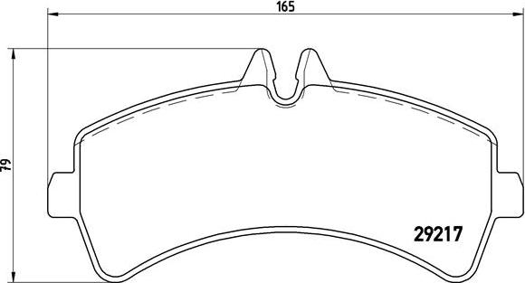 Brembo P 50 060 - Kit de plaquettes de frein, frein à disque cwaw.fr