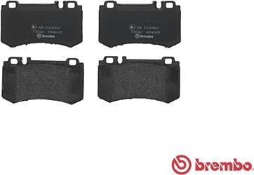 Brembo P 50 061 - Kit de plaquettes de frein, frein à disque cwaw.fr