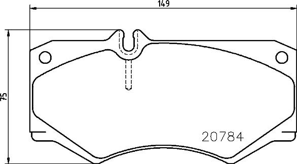 Brembo P 50 003 - Kit de plaquettes de frein, frein à disque cwaw.fr