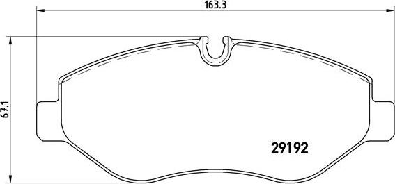 Brembo P 50 085 - Kit de plaquettes de frein, frein à disque cwaw.fr