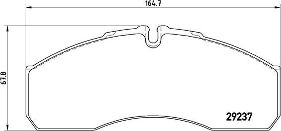 Brembo P 50 083 - Kit de plaquettes de frein, frein à disque cwaw.fr