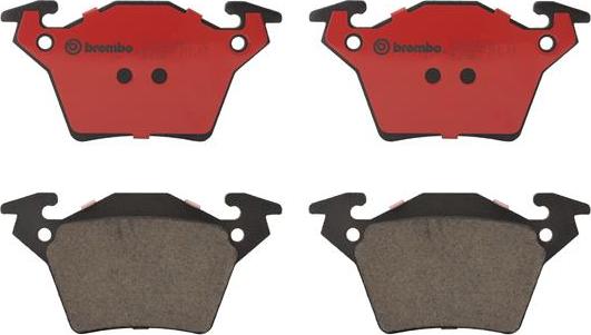 Brembo P50032N - Kit de plaquettes de frein, frein à disque cwaw.fr