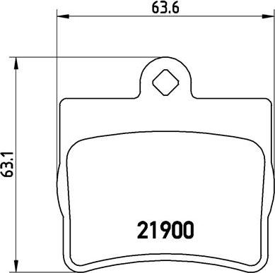 Brembo P 50 024 - Kit de plaquettes de frein, frein à disque cwaw.fr