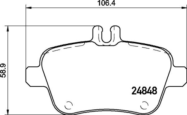 Brembo P 50 140 - Kit de plaquettes de frein, frein à disque cwaw.fr